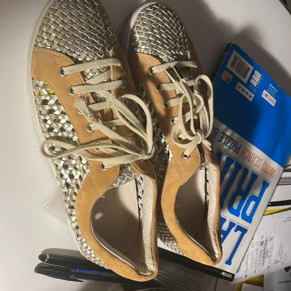 JOIE Metallic Duha Sneaker-38.5 - Picture 12 of 12